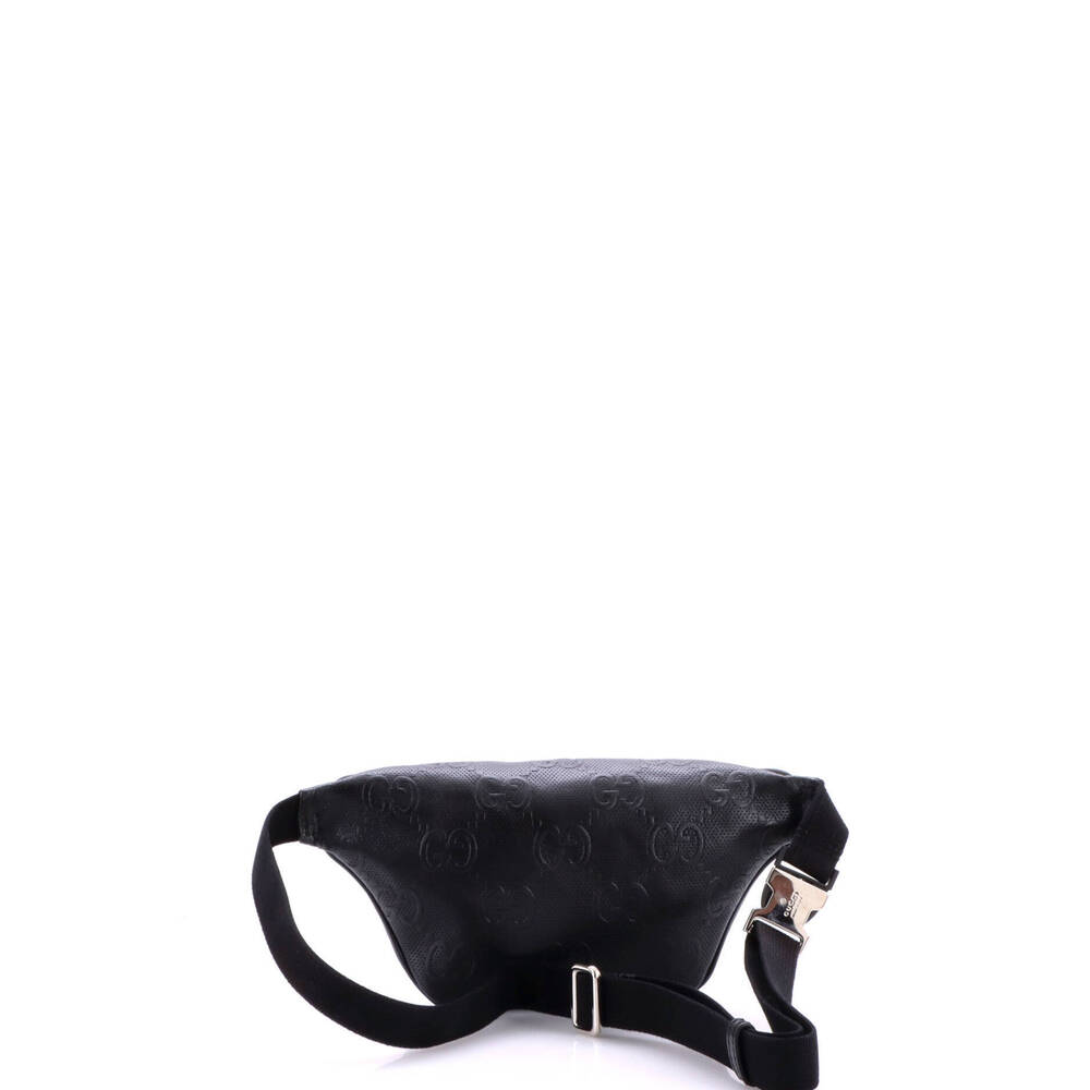 Gucci Small Belt Bag GG Embossed Perforated Leather - Picture 3 of 5